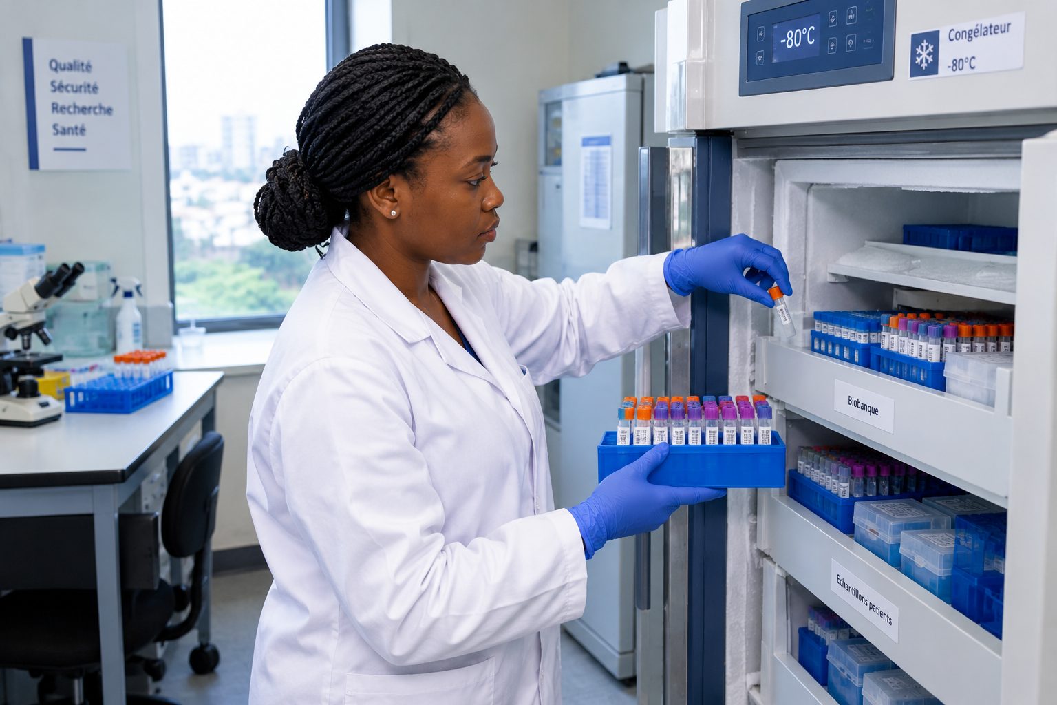 Technicien(ne) de laboratoire et de biobanque d'essais cliniques