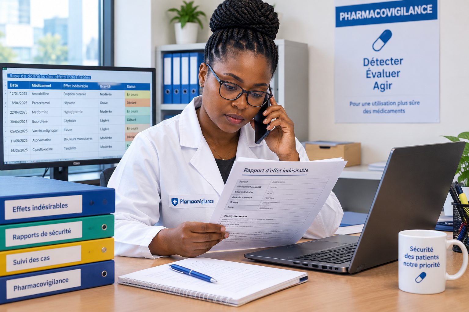 Chargé(e) de pharmacovigilance des essais cliniques
